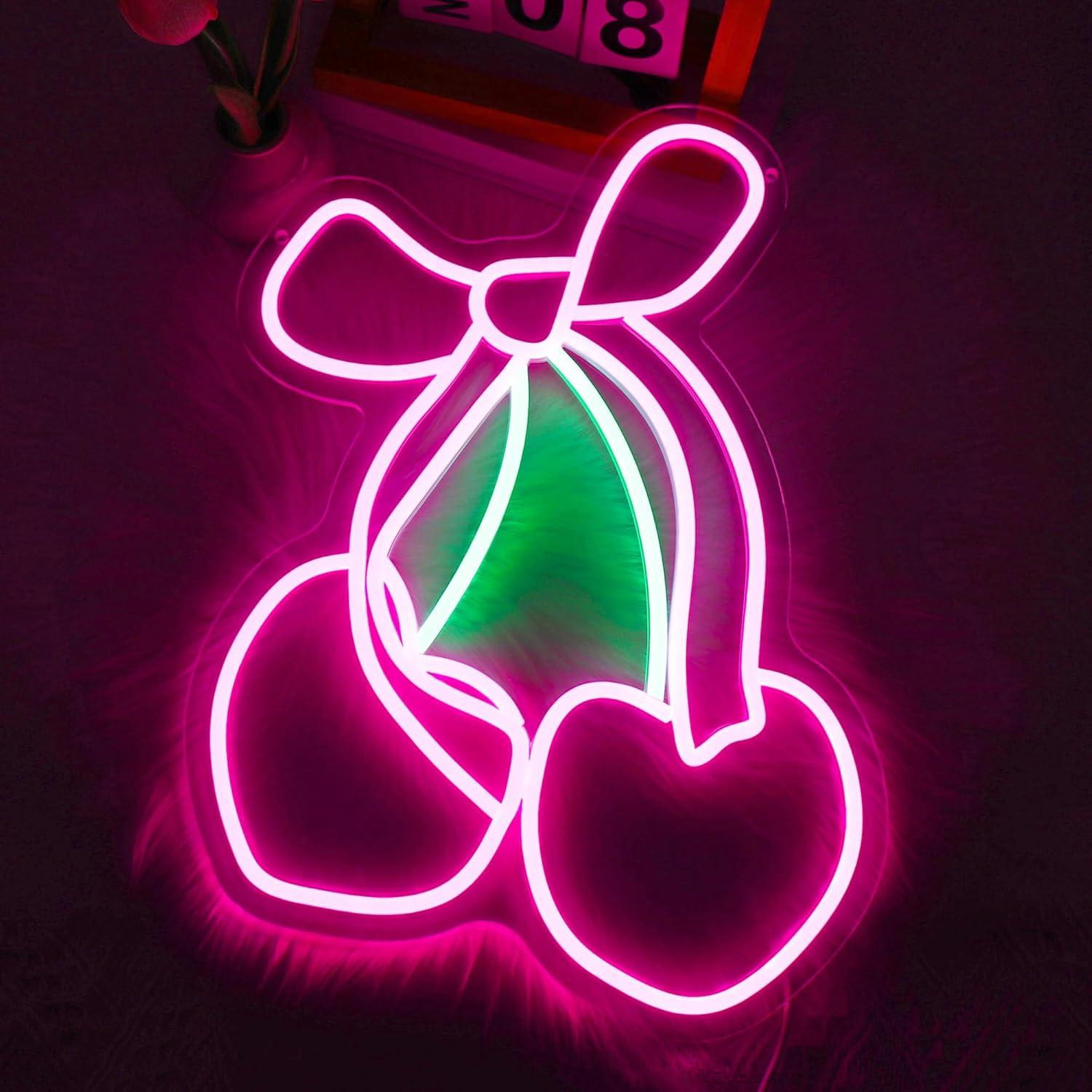 Gaming Accessories Shop - 체리 보우 네온사인 USB 디밍 LED