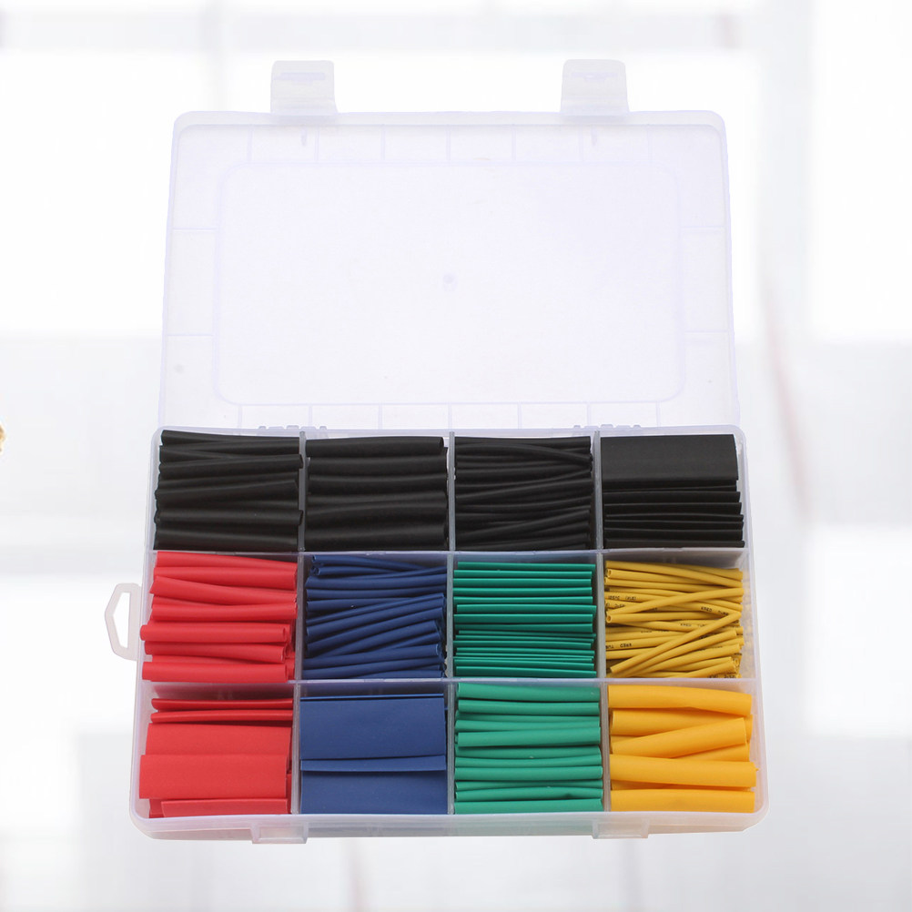 Sleeved Cable Kit - 530개 열수축 튜빙 폴리올레핀 전기 절연