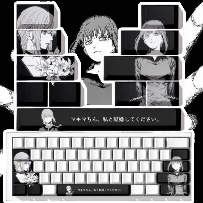 Chainsaw Man Makima 테마 애니메이션 키 - Gaming Accessories To Gift 리뷰 및 가격