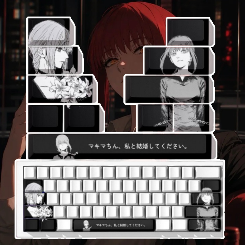 Chainsaw Man Makima 테마 애니메이션 키 - Gaming Accessories To Gift 리뷰 및 가격