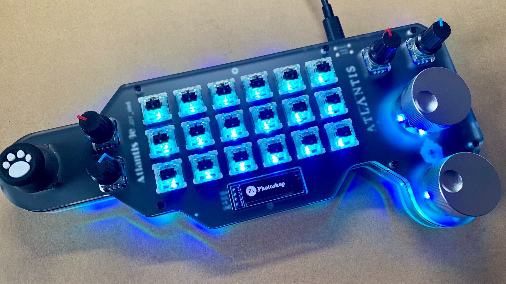 9eJOY 멀티 노브 키보드 커스텀 조이스틱+USB 허 - Gaming Accessories Europe 리뷰 및 가격