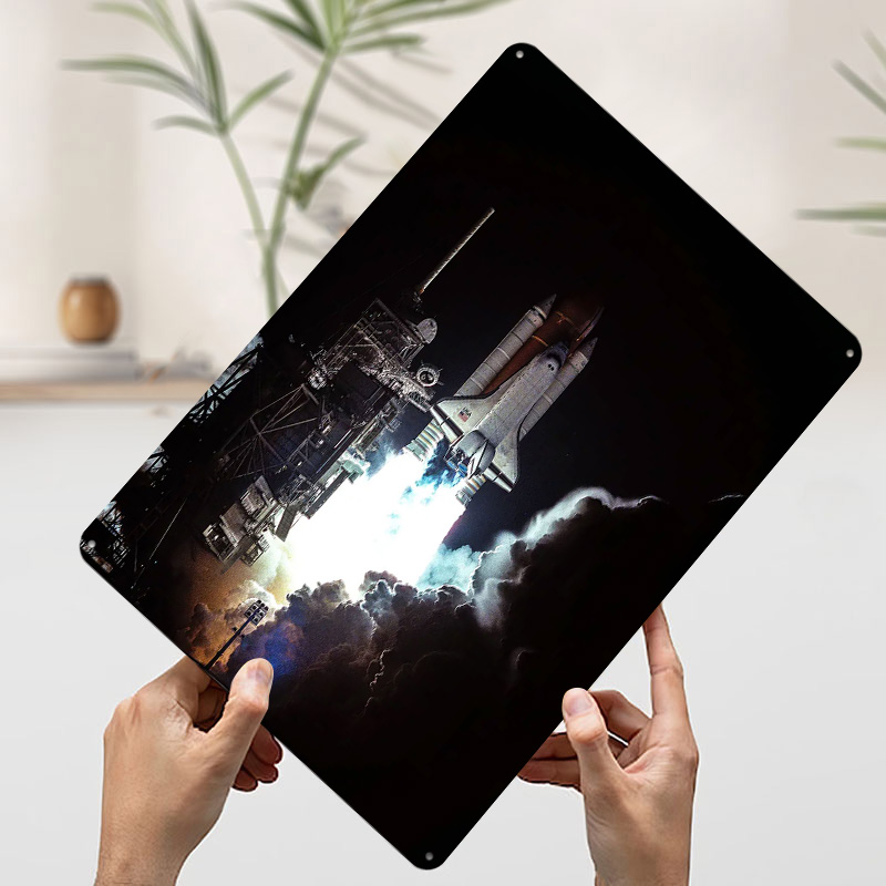 NASA 틴플레이트 포스터 맞춤형 벽 장식 레트로 빈티 - Gaming Accessories Europe 리뷰 및 가격