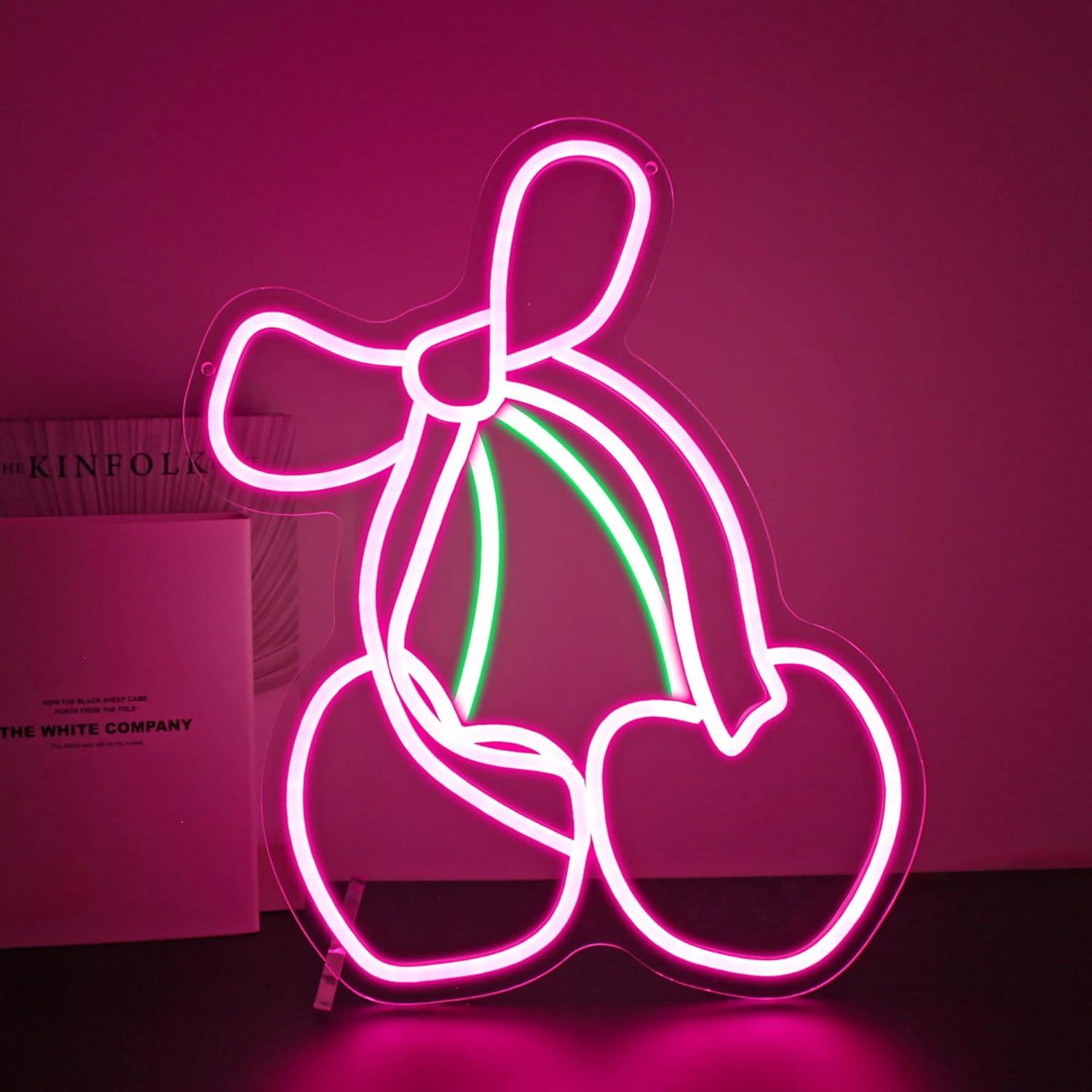 체리 보우 네온사인 USB 디밍 LED 조명 (거실,  - Gaming Accessories Shop 리뷰 및 가격
