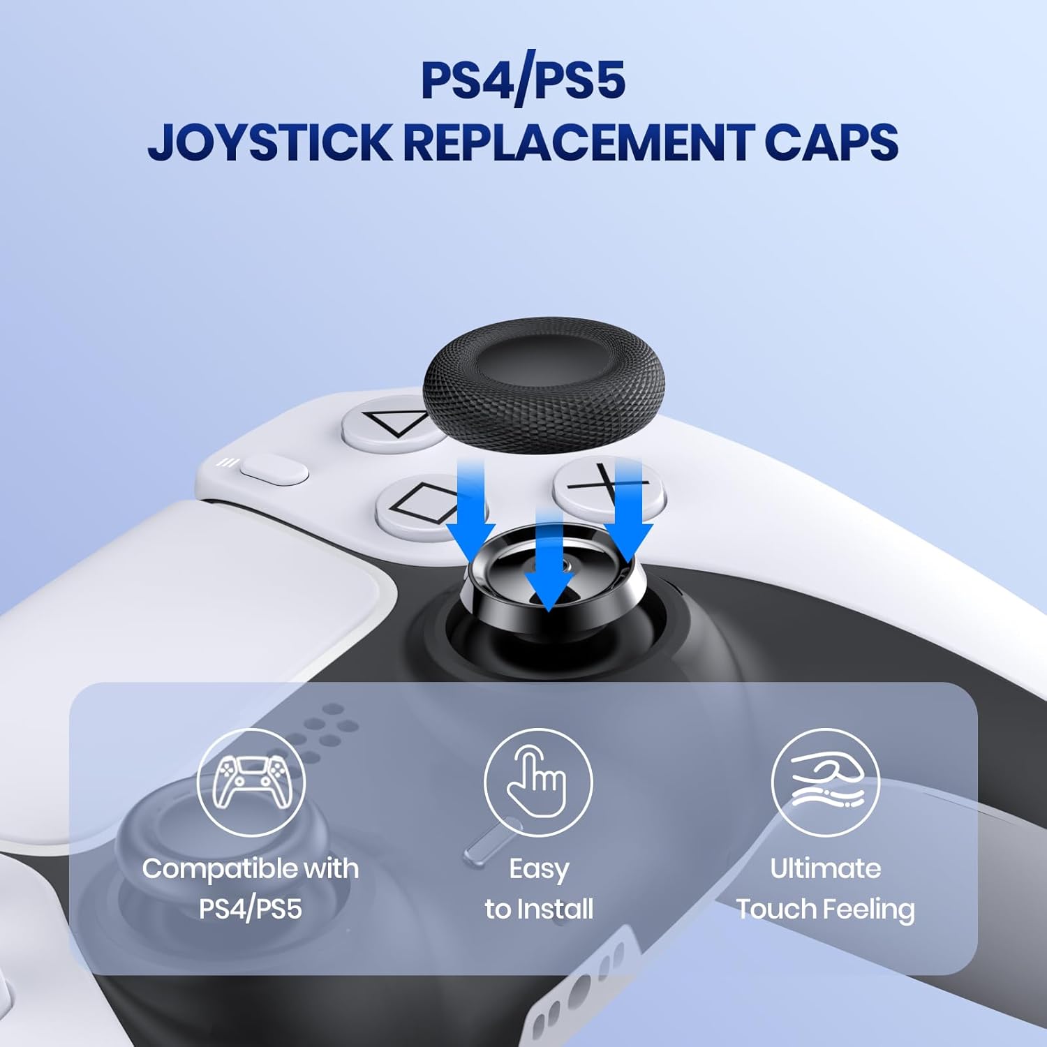 1-20쌍 조이스틱 보호대 PS4 PS5 360 게임  - Gaming Accessories Ps5 리뷰 및 가격