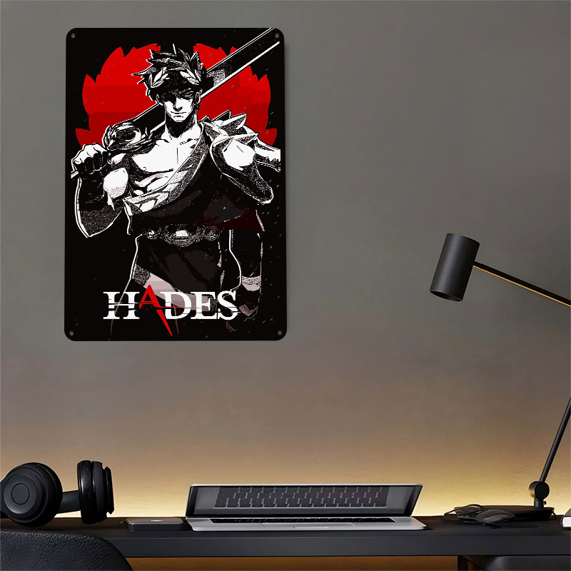 하데스 게임 메탈 포스터 맞춤형 벽 장식 레트로 빈티지 - Gaming Accessories Europe 리뷰 및 가격