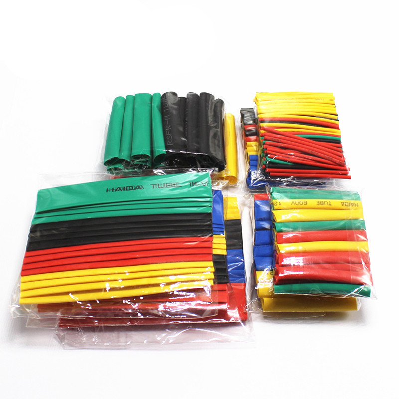 328pcs 열 수축 튜브 키트 수축 모듬 폴리올레핀  - Sleeved Cable Kit 리뷰 및 가격