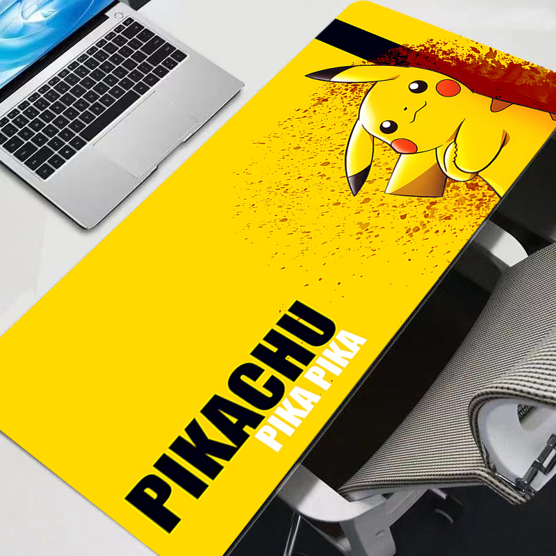 마우스 패드 대형 P-Pikachu 고무 PC 컴퓨터  - Gaming Accessories For Setup 리뷰 및 가격