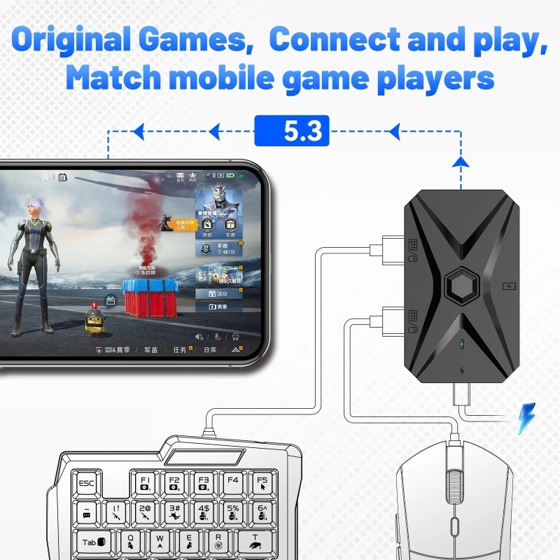 M1 Pro+ 키보드 & 마우스 매퍼 컨버터 모바일 게 - Gaming Accessories Manufacturers 리뷰 및 가격