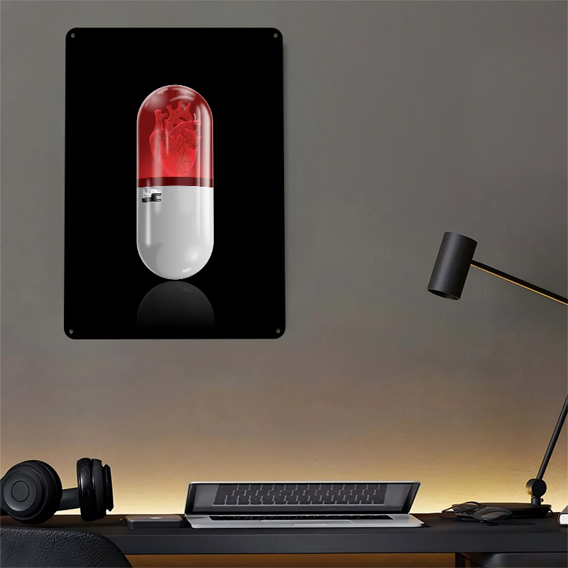 L 필 포스터 레트로 3D 프린팅 금속 사인 맞춤형 벽 - Gaming Accessories Gifts For Men 리뷰 및 가격