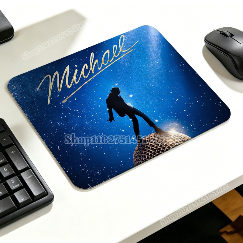 팝의 왕 마이클 잭슨 마우스 패드 MJ 프린트 게임용  - Gaming Accessories For Setup 리뷰 및 가격