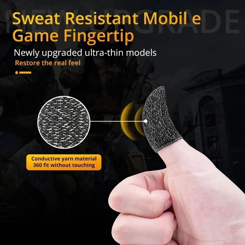 게임용 손가락 슬리브 PUBG 게임용 통기성 손가락 끝 - Gaming Accessories Mobile 리뷰 및 가격