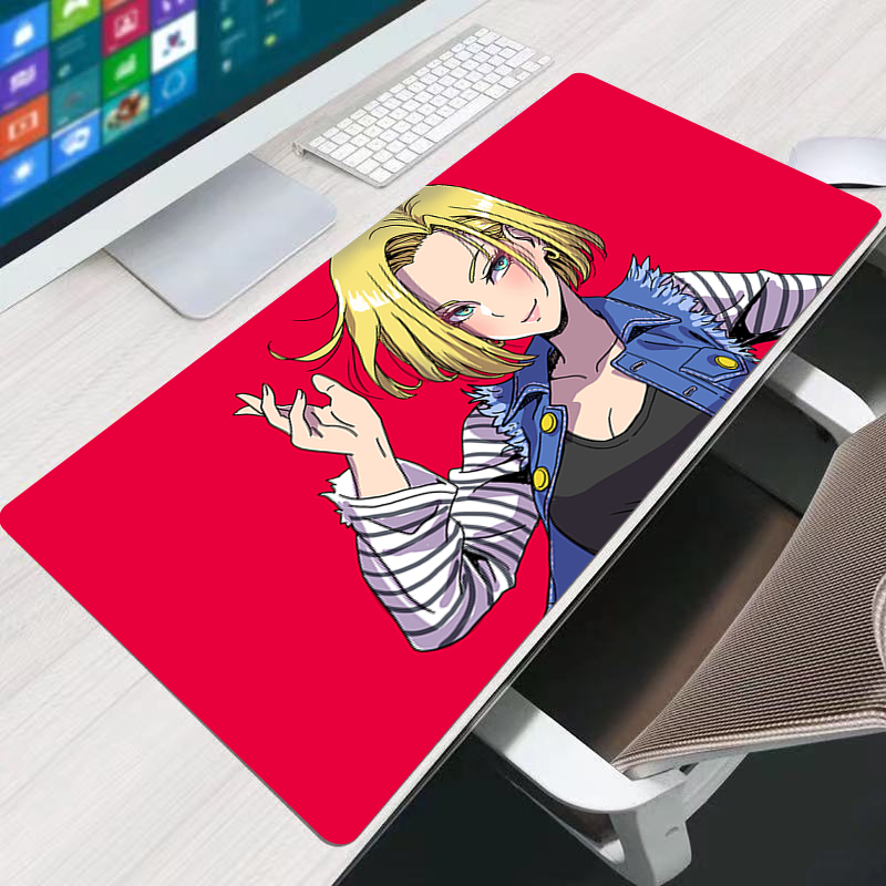 카와이 마우스 패드 DBZ 드래곤볼 안드로이드 18 애 - Gaming Accessories For Android 리뷰 및 가격