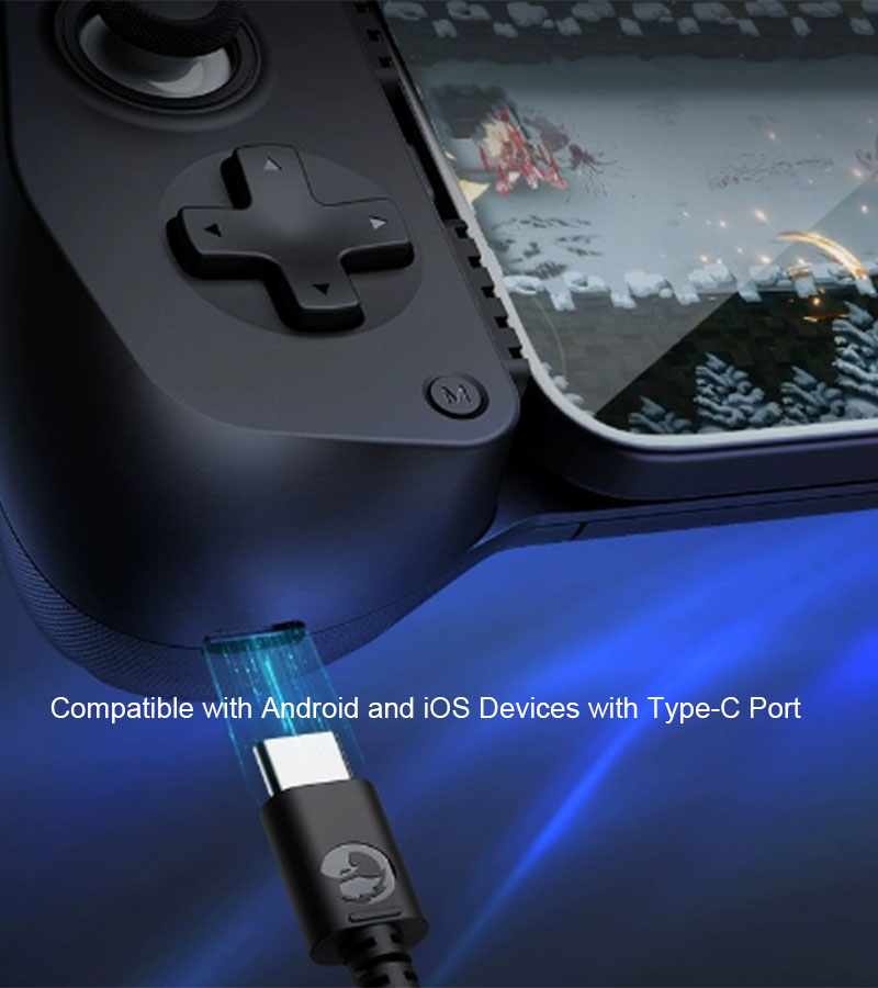 X5L 타입-C 신축형 모바일 게임 컨트롤러 홀 이펙트 - Gaming Accessories For Android 리뷰 및 가격
