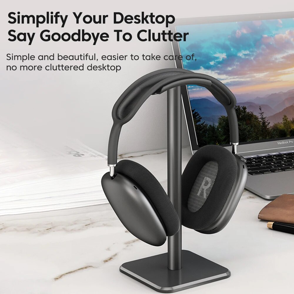범용 헤드폰 스탠드 알루미늄 합금 헤드셋 거치대, 게임 - Gaming Accessories For Setup 리뷰 및 가격