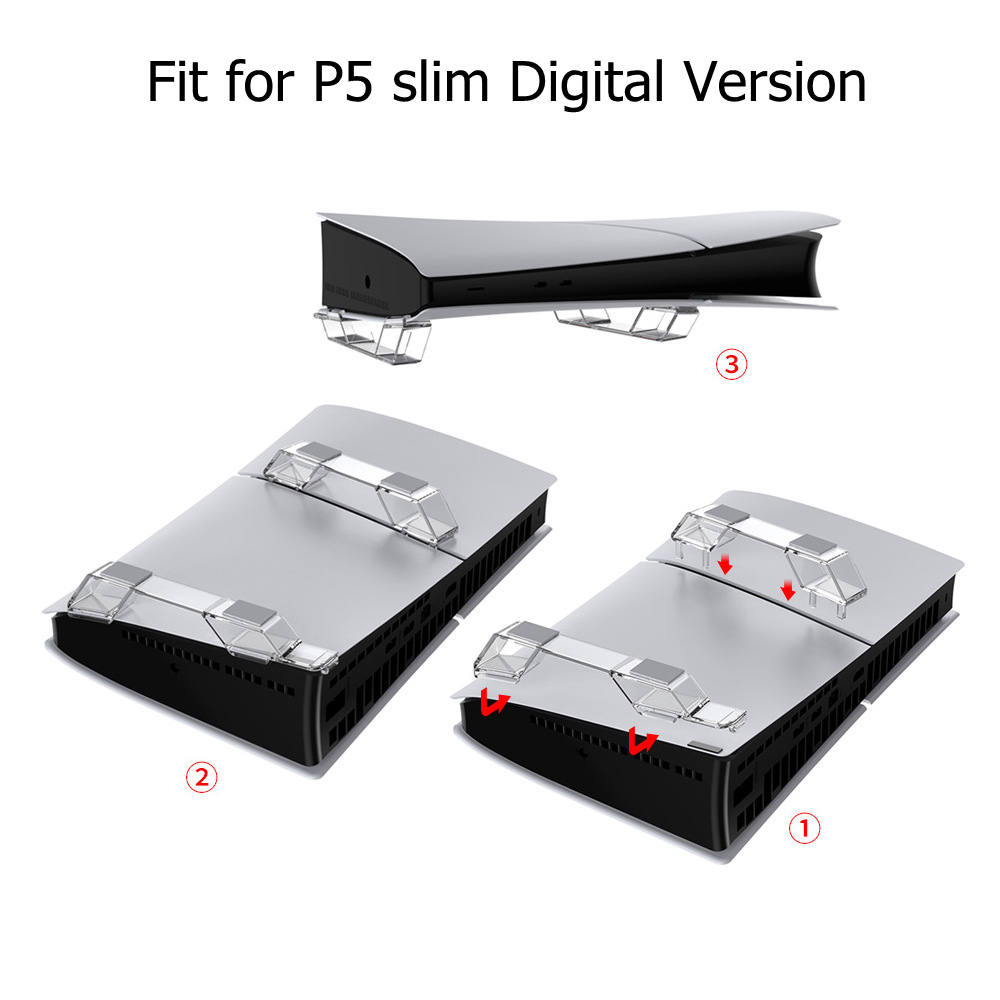 PS5 슬림 디지털 디스크 게임 콘솔용 수평 스탠드,  - Gaming Accessories Ps5 리뷰 및 가격