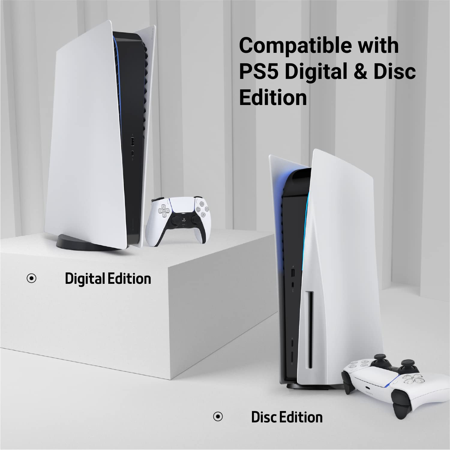 플레이스테이션 5 콘솔 디스크 및 디지털 에디션용 냉각 - Gaming Accessories Ps5 리뷰 및 가격